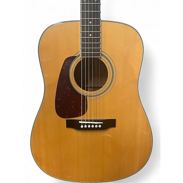 Used Morris md302lh Natural Acoustic Guitar