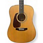 Used Morris md302lh Natural Acoustic Guitar
