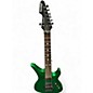 Used Schecter Guitar Research DIAMOND A-7+ Metallic Green Solid Body Electric Guitar thumbnail