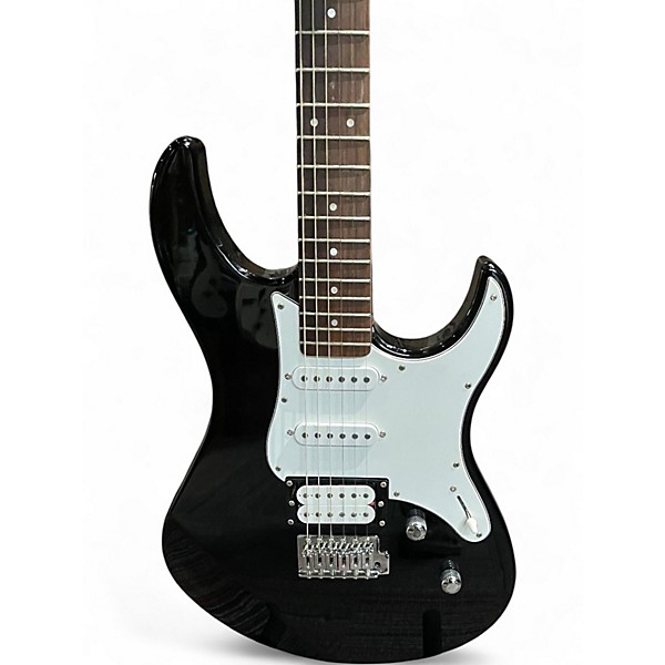 Used Yamaha Pacifica Black Solid Body Electric Guitar