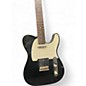 Used Squier Telecaster Custom black/white Solid Body Electric Guitar