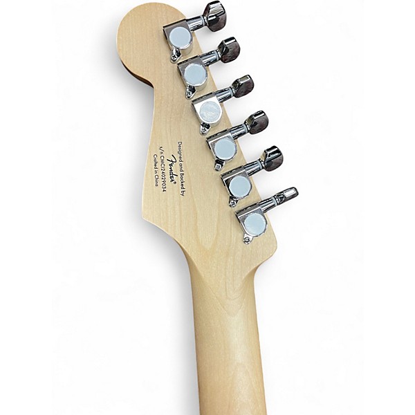 Used Squier Standard Stratocaster 2 Color Sunburst Solid Body Electric Guitar