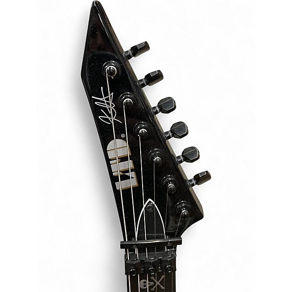 Used ESP LTD KH602 Kirk Hammett Signature Black Solid Body Electric Guitar