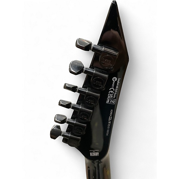 Used ESP LTD KH602 Kirk Hammett Signature Black Solid Body Electric Guitar