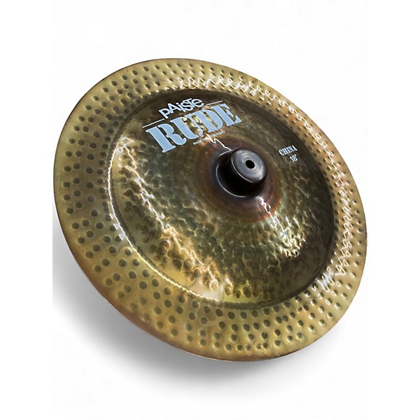Used Paiste 18in Rude Classic China Cymbal