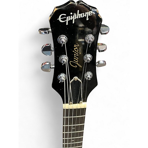 Used Epiphone Les Paul Junior Brown Solid Body Electric Guitar