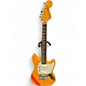 Used Squier FSR Competition Mustang Orange Cream Solid Body Electric Guitar thumbnail