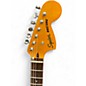 Used Squier FSR Competition Mustang Orange Cream Solid Body Electric Guitar