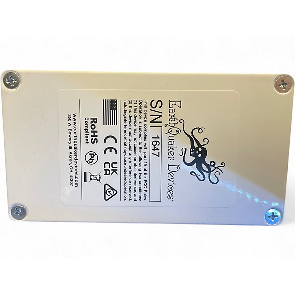 Used EarthQuaker Devices LOW END FUZZ DRIVER Effect Pedal