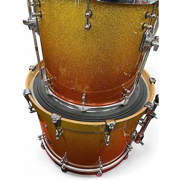 Used ddrum 5 Piece Dios Series Orange Drum Kit