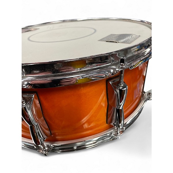 Used Yamaha 6.5X14 Stage Custom Snare Amber Drum