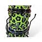 Used Yamaha 4 Piece Power V Green Leapord Drum Kit