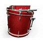 Used Sakae 5 Piece Road Anew Red Sparkle Drum Kit