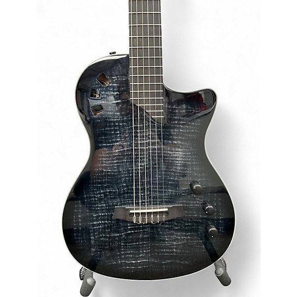 Used Cordoba Stage black burst Classical Acoustic Electric Guitar