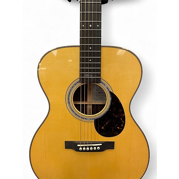 Used Martin OMJM John Mayer Signature Natural Acoustic Electric Guitar