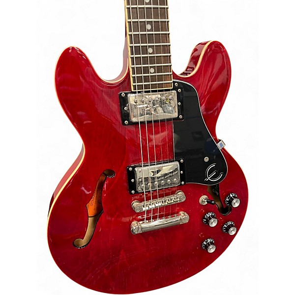 Used Epiphone ES339 Cherry Hollow Body Electric Guitar