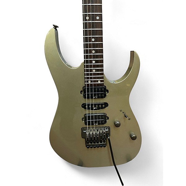 Used Ibanez RG1570 PRESTIEGE GUN METAL Solid Body Electric Guitar