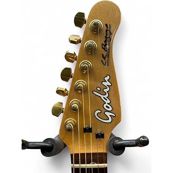 Used Godin LR BAGGS Black Acoustic Electric Guitar