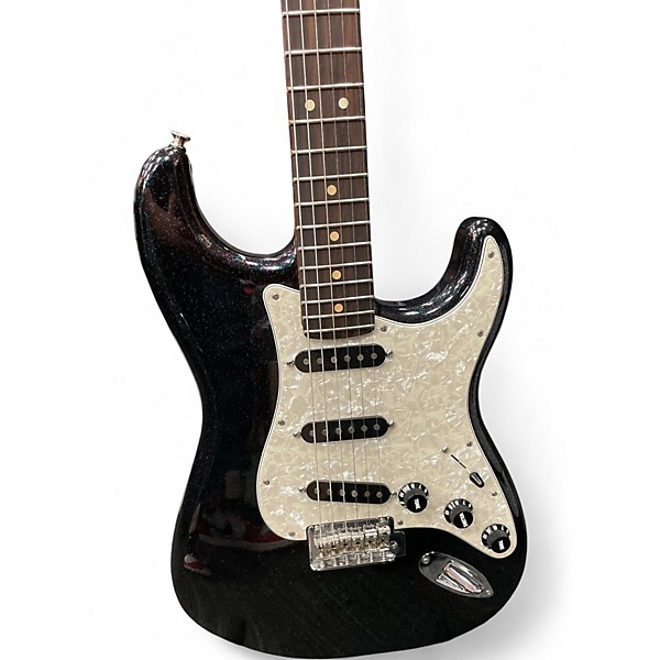 Used Fender 70th Anniversary Player Stratocaster  NEBULA NOIR Solid Body Electric Guitar