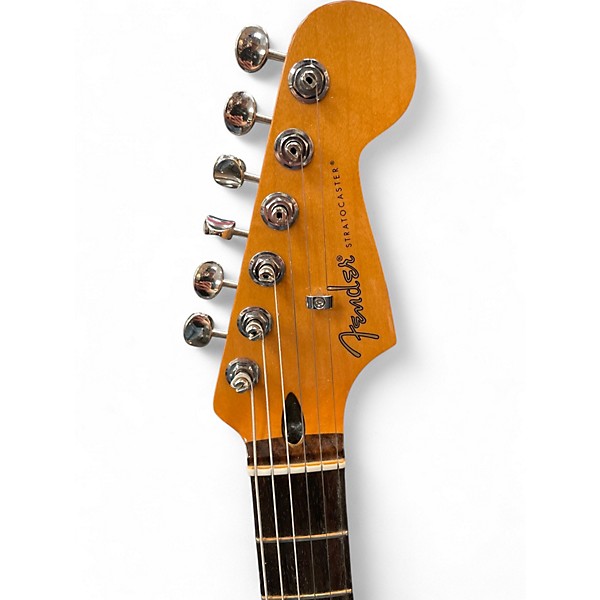 Used Fender 70th Anniversary Player Stratocaster  NEBULA NOIR Solid Body Electric Guitar