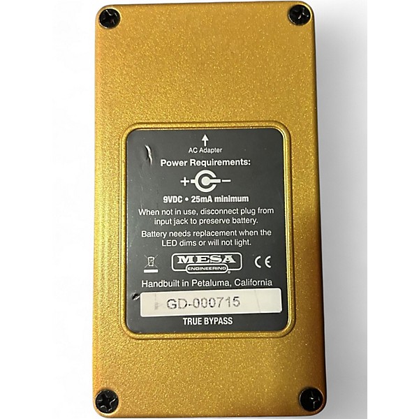 Used MESA/Boogie Gold Mine Pedal