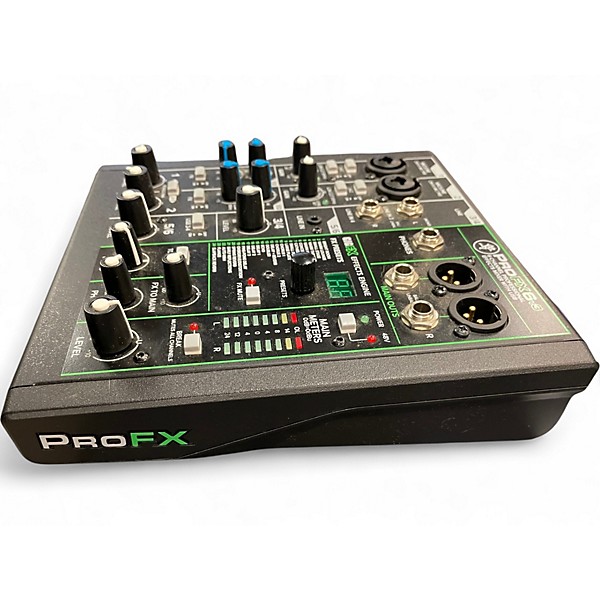 Used Mackie ProFX6v3 6-Channel Professional Effects Line Mixer