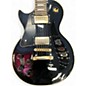 Used Epiphone Les Paul Custom Left Handed Ebony Electric Guitar