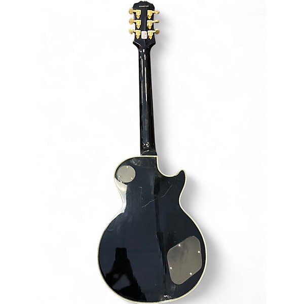 Used Epiphone Les Paul Custom Left Handed Ebony Electric Guitar