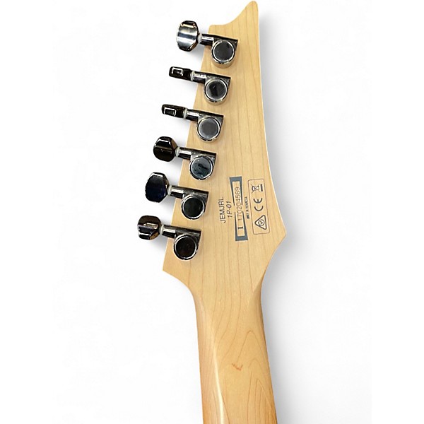 Used Ibanez JEMJRL Series Left-Handed Polar White Electric Guitar