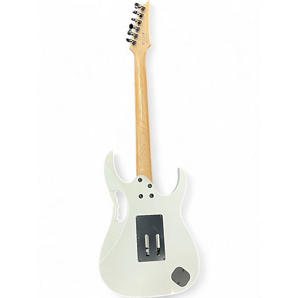 Used Ibanez JEMJRL Series Left-Handed Polar White Electric Guitar
