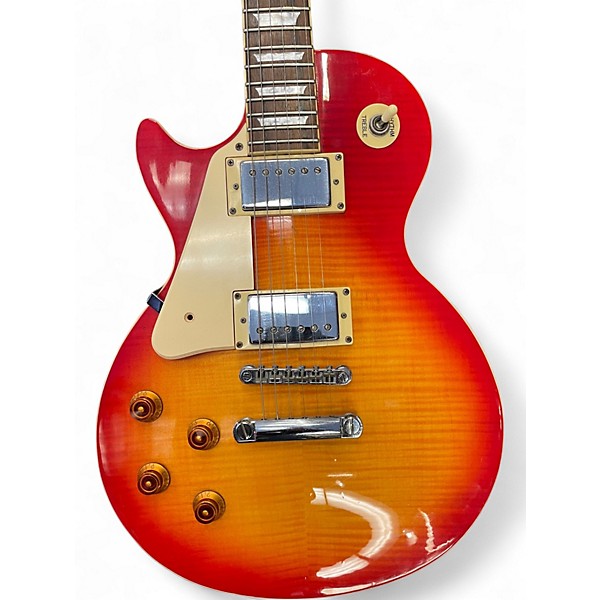 Used Epiphone Les Paul Standard Left Handed Cherry Sunburst Electric Guitar