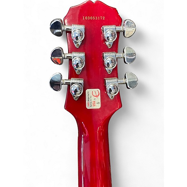 Used Epiphone Les Paul Standard Left Handed Cherry Sunburst Electric Guitar