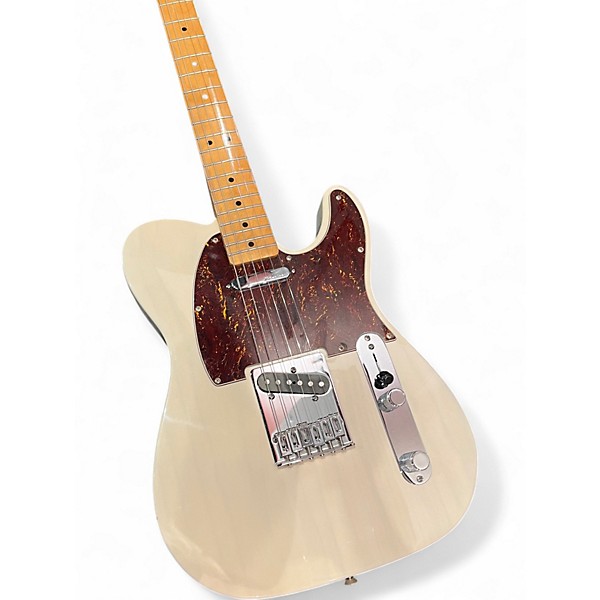 Used Fender FSR Standard Ash Telecaster White Blonde Solid Body Electric Guitar