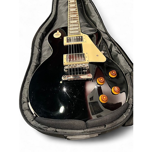 Used Epiphone Les Paul Standard black Solid Body Electric Guitar