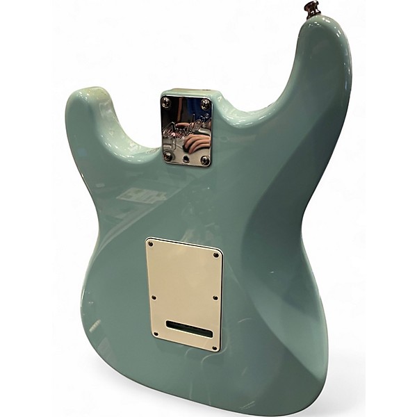 Vintage 1996 Fender AMERICAN STANDARD SONIC BLUE Solid Body Electric Guitar