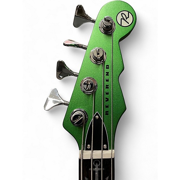 Used Reverend MIKE WATT  Emerald Green Electric Bass Guitar