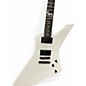 Used ESP LTD James Hetfield Snakebyte Snow White Solid Body Electric Guitar