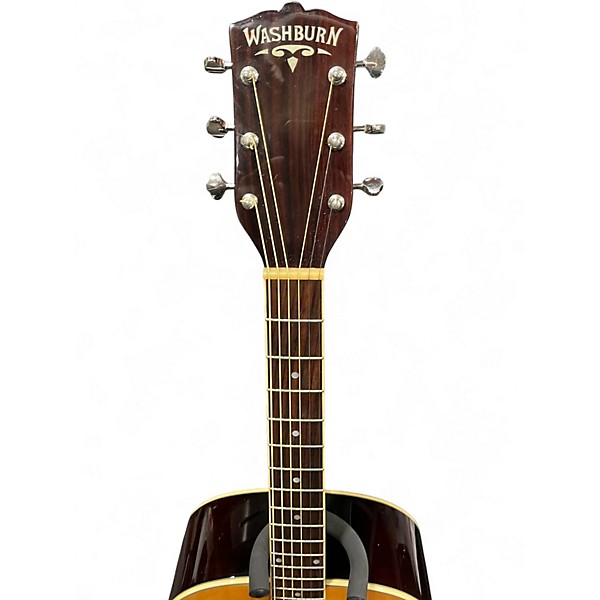 Used Washburn LSJ743SK LAKESIDE JUMBO Natural Acoustic Guitar