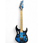 Used Ibanez JEM77P Blue Solid Body Electric Guitar thumbnail