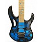 Used Ibanez JEM77P Blue Solid Body Electric Guitar