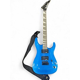 Used Jackson JS22 Dinky DKA Blue Solid Body Electric Guitar