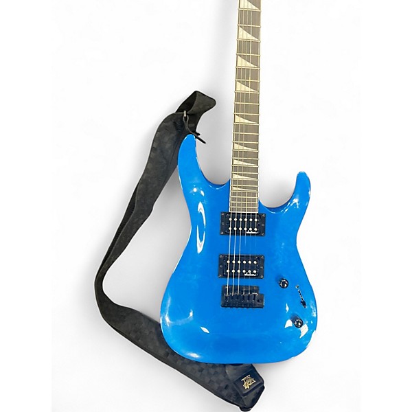 Used Jackson JS22 Dinky DKA Blue Solid Body Electric Guitar