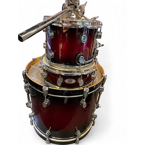 Used PDP by DW 5 Piece 5 PIECE X7 RED Drum Kit