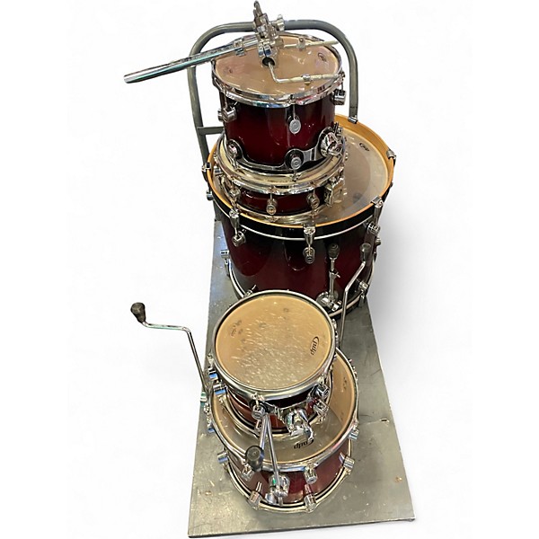 Used PDP by DW 5 Piece 5 PIECE X7 RED Drum Kit