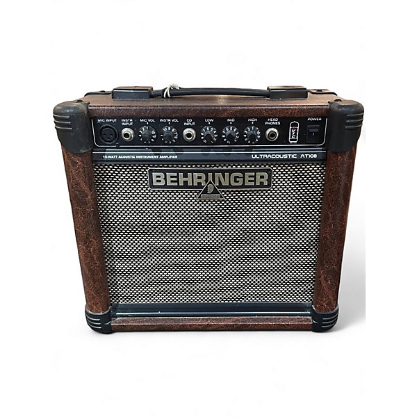 Used Behringer AT108 1X8 15W Ultracoustic Acoustic Guitar Combo Amp