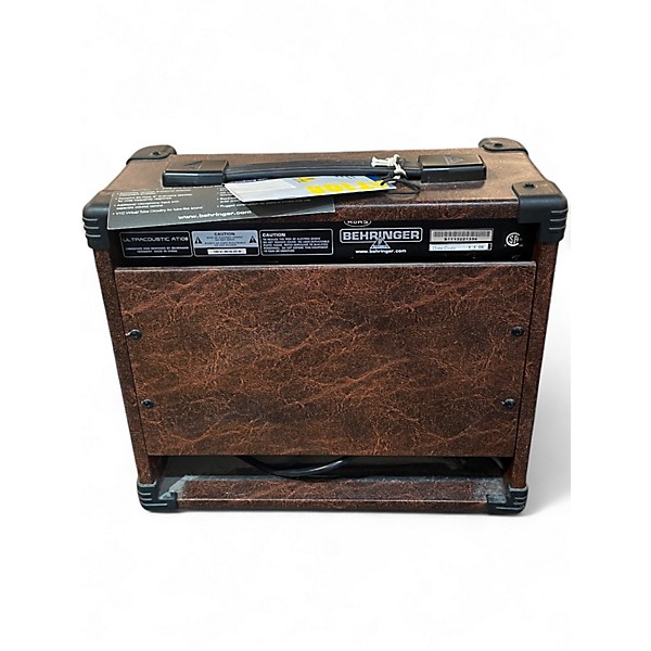 Used Behringer AT108 1X8 15W Ultracoustic Acoustic Guitar Combo Amp