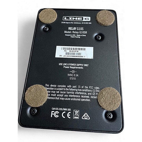 Used Line 6 Relay G10S Instrument Wireless System