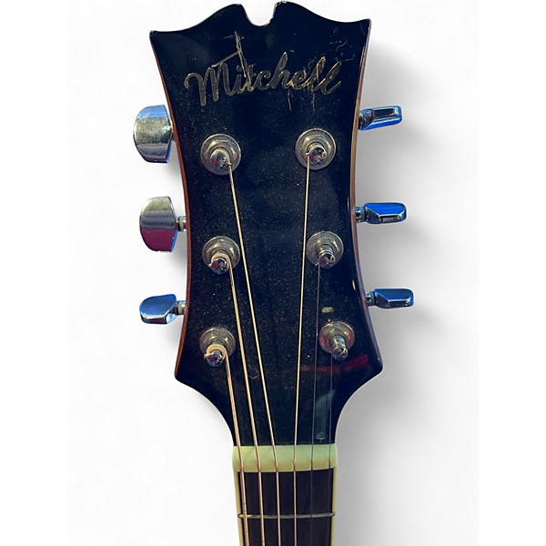 Used Mitchell MO100S Natural Acoustic Guitar
