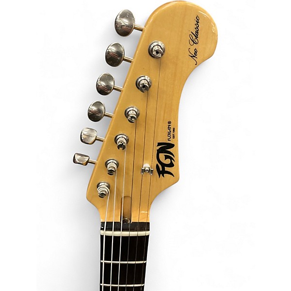 Used Fujigen NTE210RAH 2 Tone Sunburst Solid Body Electric Guitar