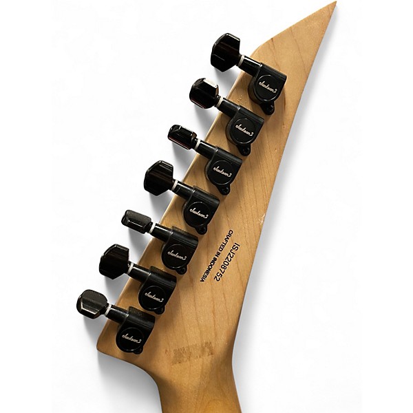 Used Jackson COREY Beaulieu King V KV7Q 7-String WINTERSTORM Solid Body Electric Guitar